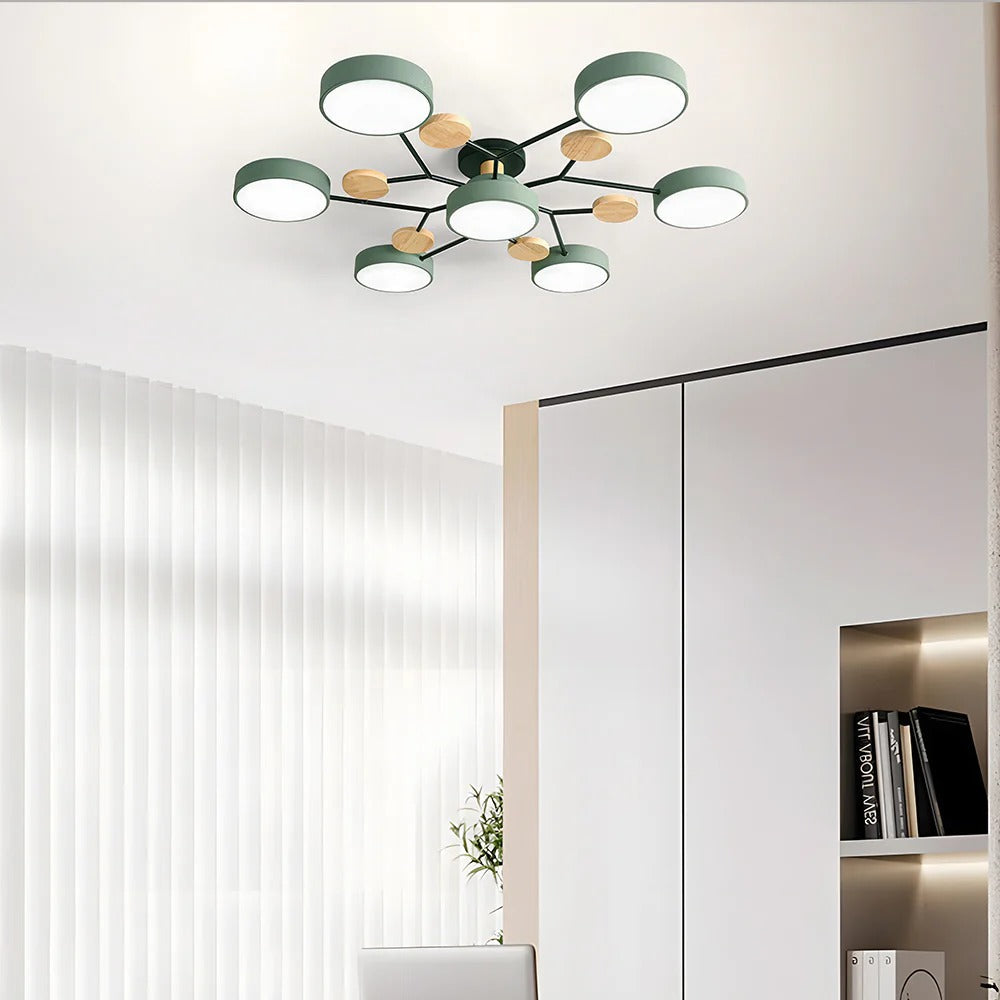 Sleek LED Ceiling Light Fixture Noxord