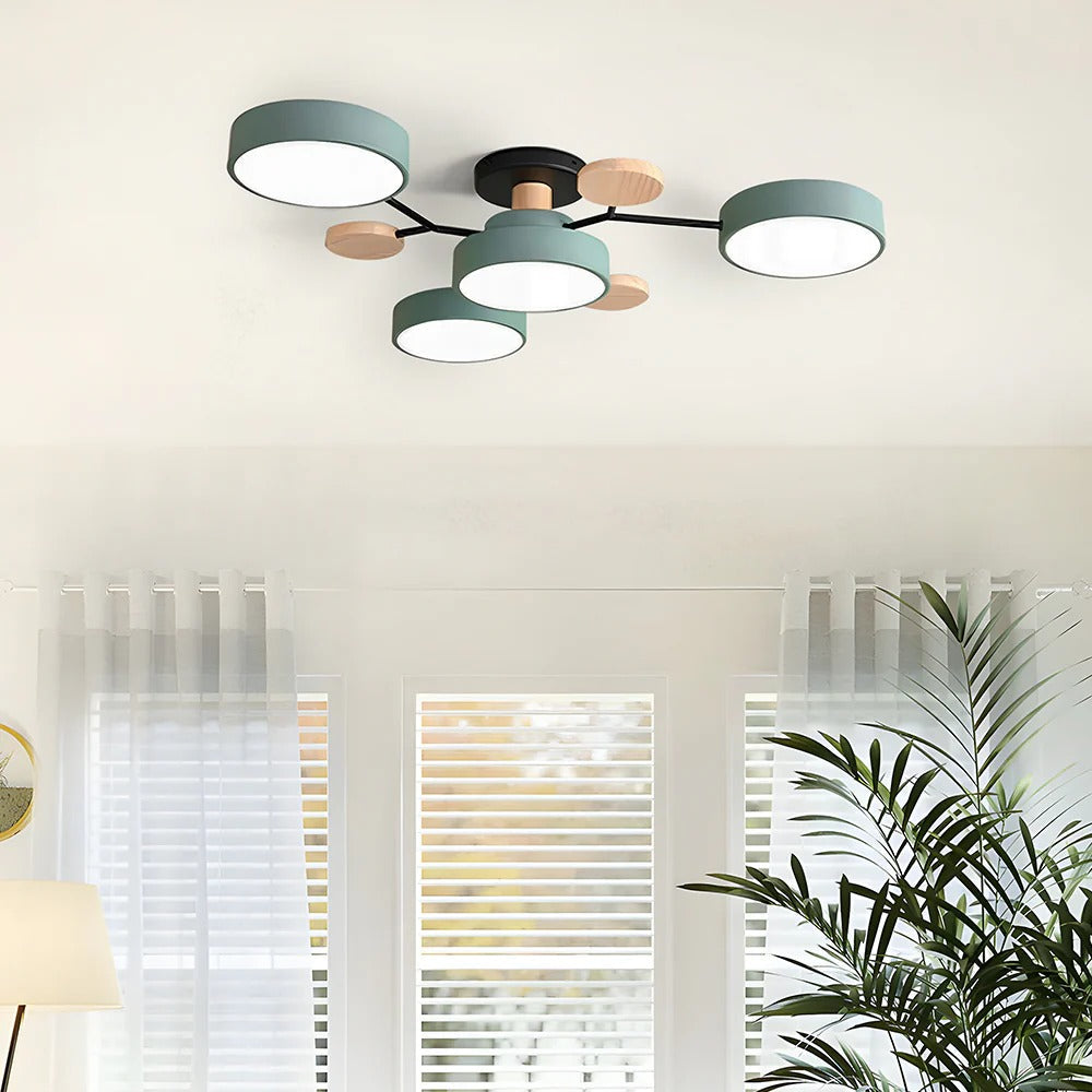 Sleek LED Ceiling Light Fixture Noxord