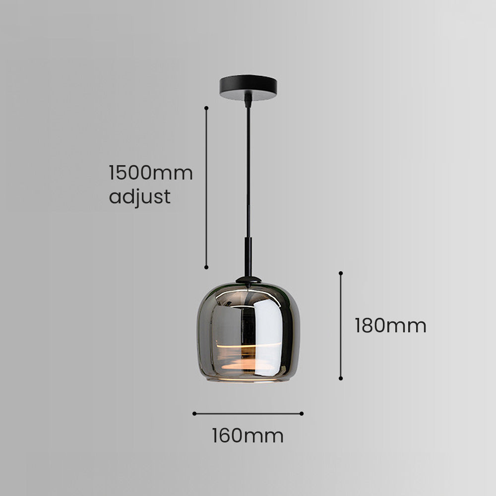 Small Elegant Glass Pendant Lighting