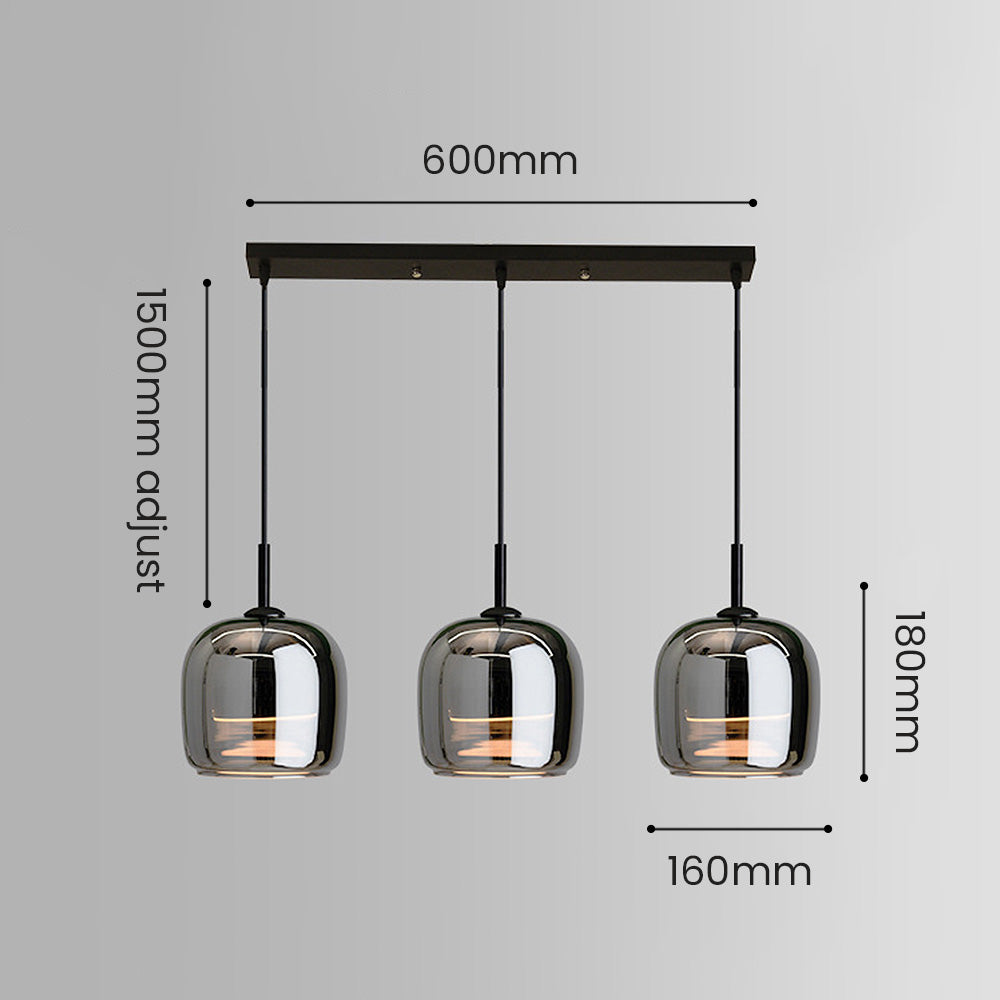 Small Elegant Glass Pendant Lighting