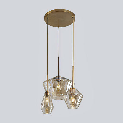 Simple Glass Drop Pendant Lamp