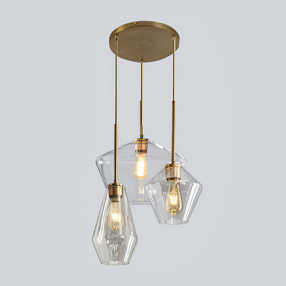 Simple Glass Drop Pendant Lamp
