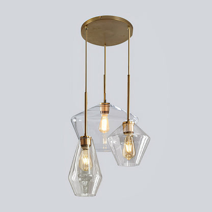 Simple Glass Drop Pendant Lamp