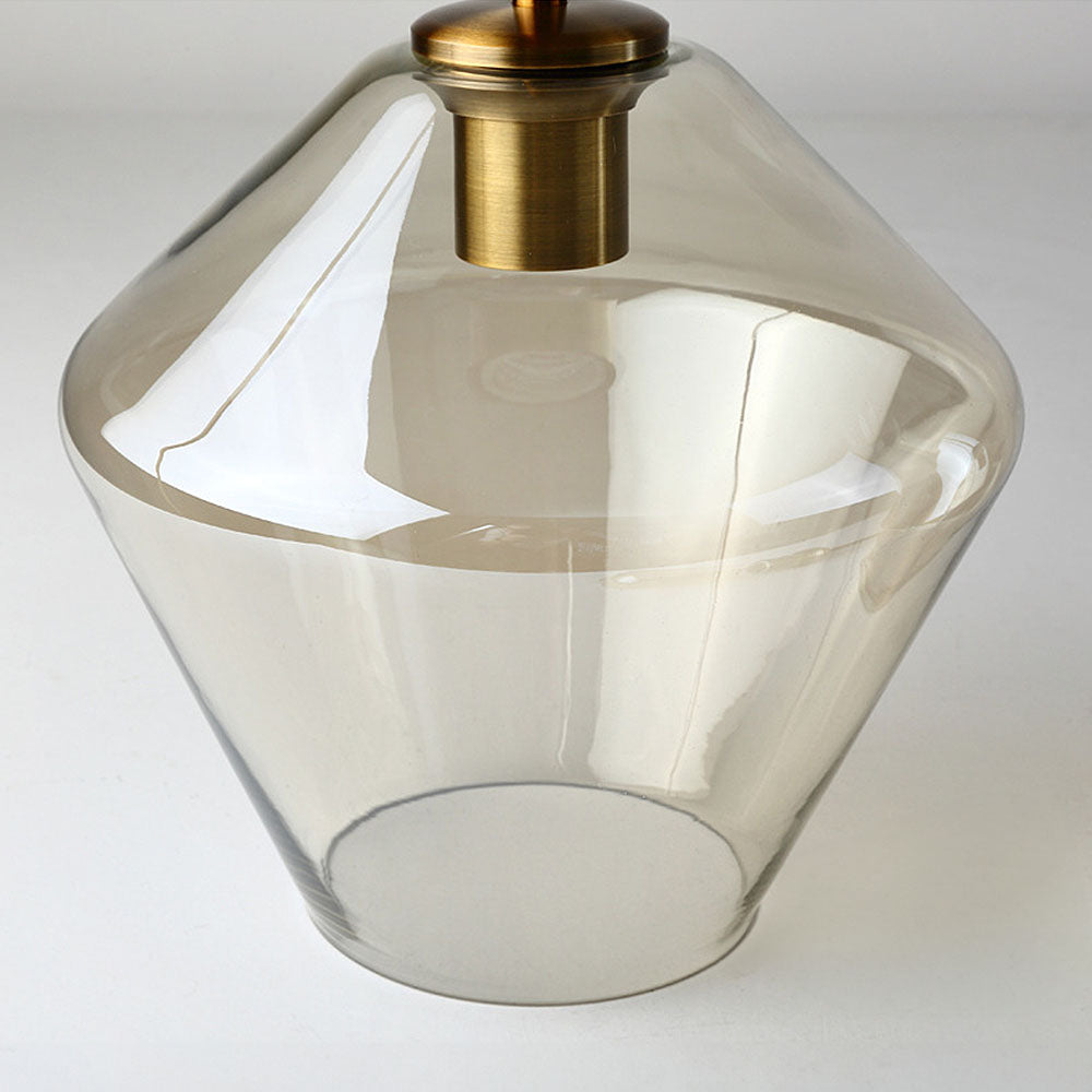 Simple Glass Drop Pendant Lamp