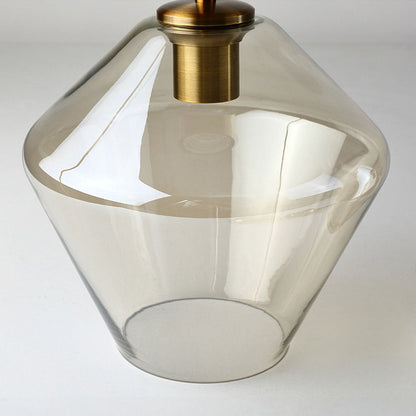 Simple Glass Drop Pendant Lamp