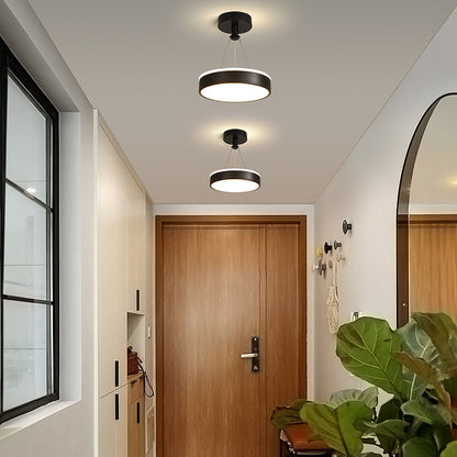 Chic Silver LED Hanging Light