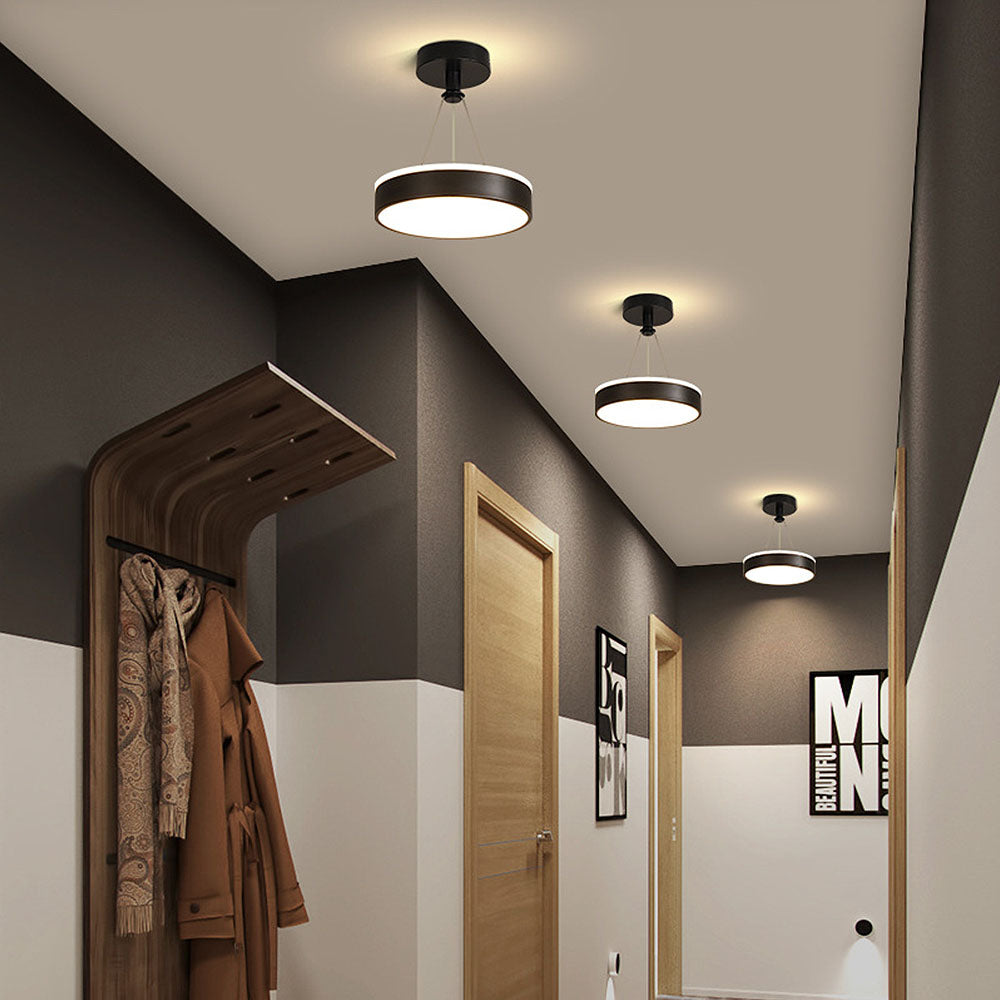 Chic Silver LED Hanging Light