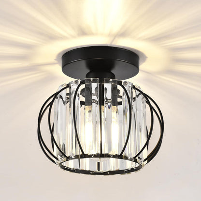 Luxury Glass Pendant Light with Brass Finish