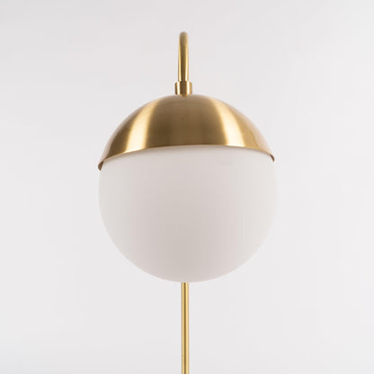Rustic Green Glass Table Lamp