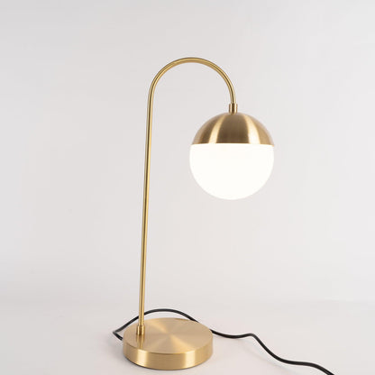 Rustic Green Glass Table Lamp