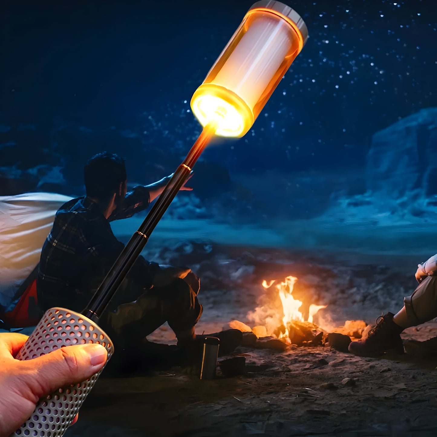 Portable LED Camp Light, Adjustable & Hangable