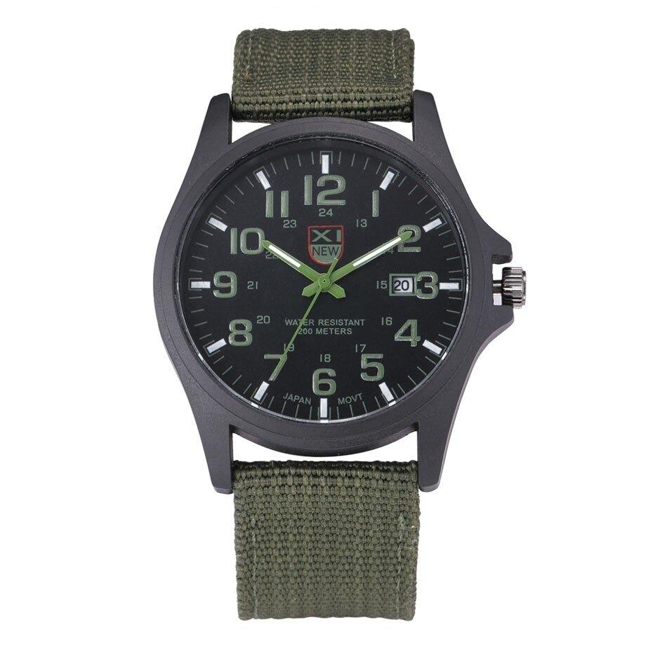 Rugged Outdoor Men's Watch – Waterproof LED Sport Watch