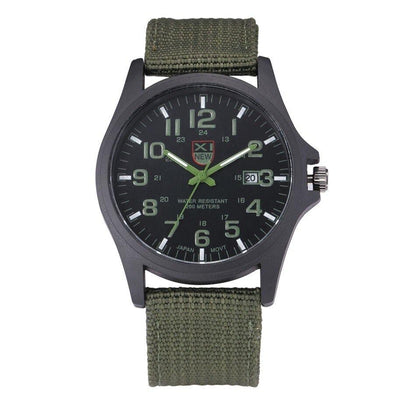 Rugged Outdoor Men's Watch – Waterproof LED Sport Watch