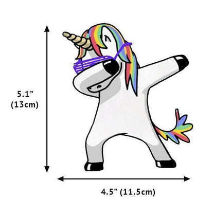 Colorful Unicorn Car Decal Sticker - Cofik