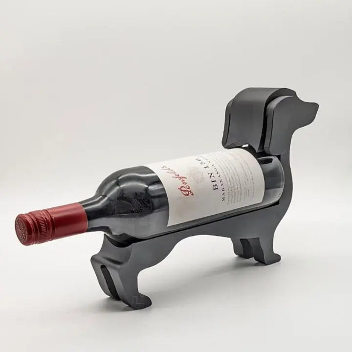 Fun Dog Wine Bottle Stand – Cute Decorative Holder
