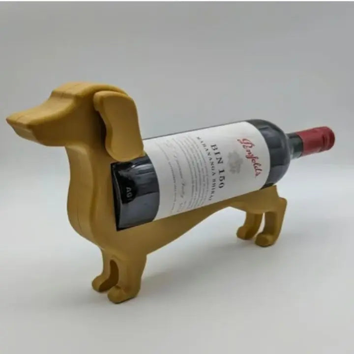 Fun Dog Wine Bottle Stand – Cute Decorative Holder