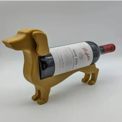 Fun Dog Wine Bottle Stand – Cute Decorative Holder