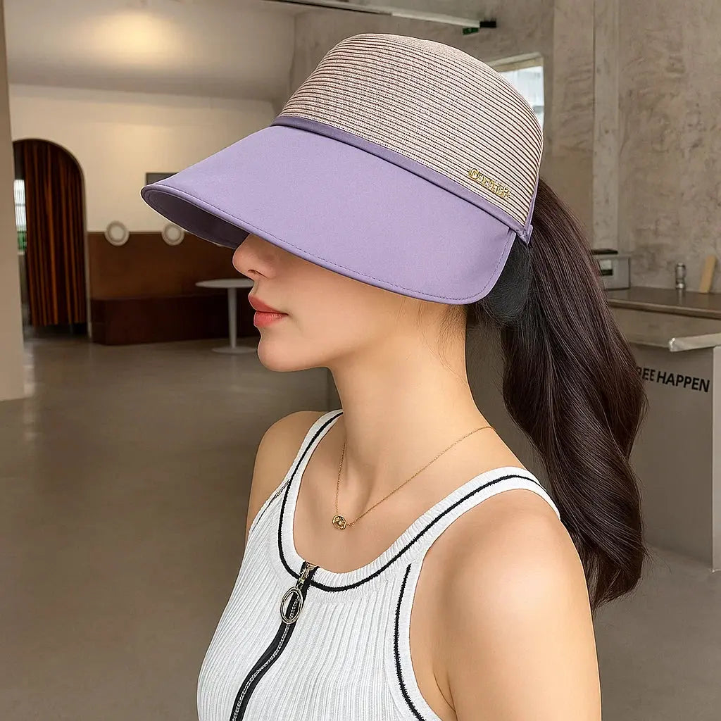 Ladies Summer Hat with UPF Protection - Wide Brim