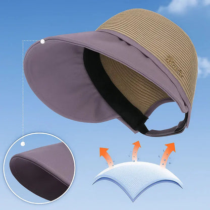 Ladies Summer Hat with UPF Protection - Wide Brim