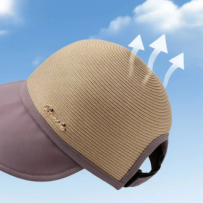 Ladies Summer Hat with UPF Protection - Wide Brim