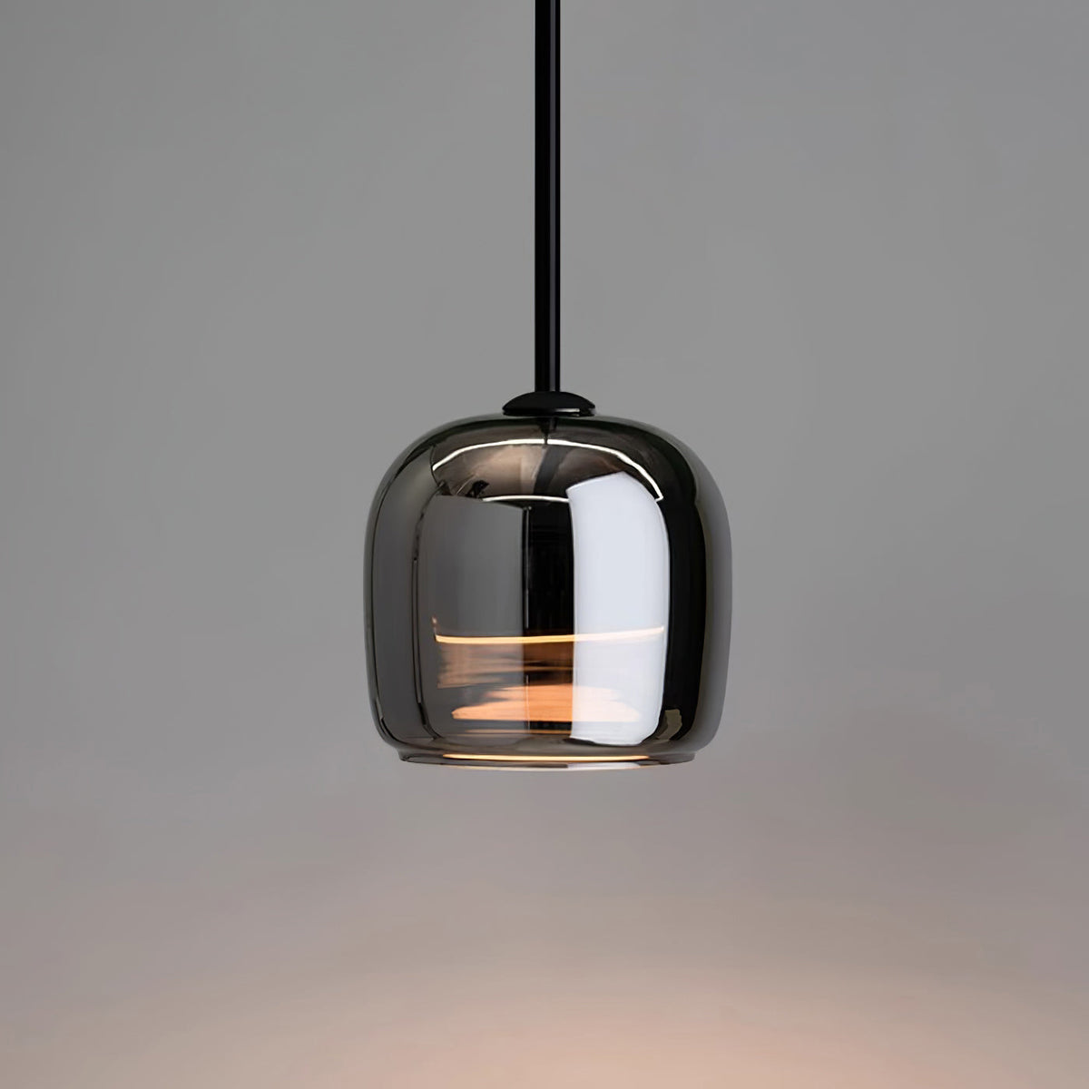 Sleek Glass Pendant Light for Kitchen Dining Ceiling