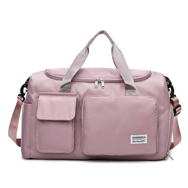 Waterproof Sports Duffel Bag with Multiple Pockets