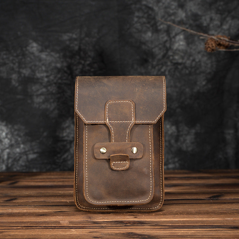 Stylish Leather Belt Bag for Men