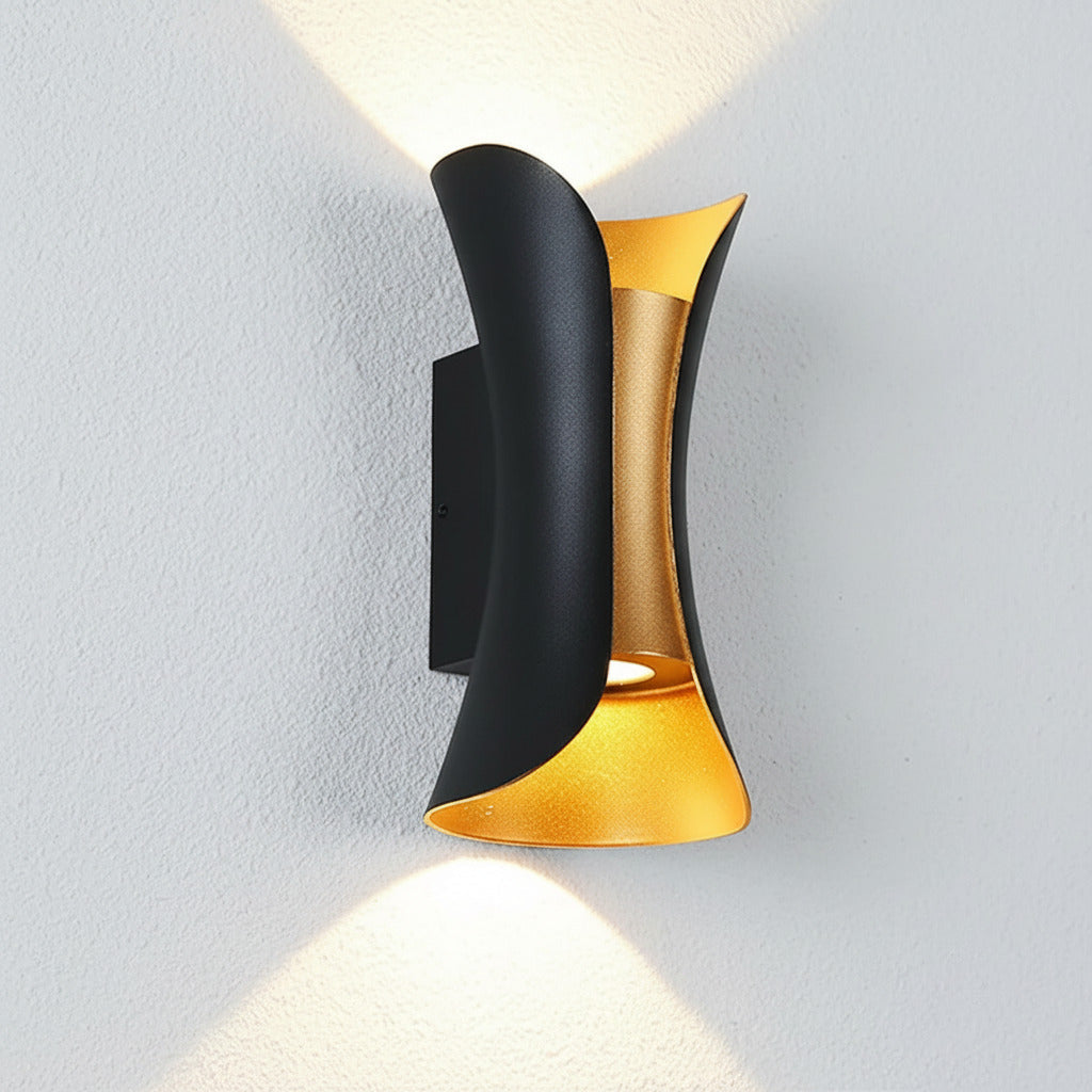 Slim LED Wall Light - Contemporary Remote Control Sconce