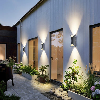Slim LED Wall Light - Contemporary Remote Control Sconce