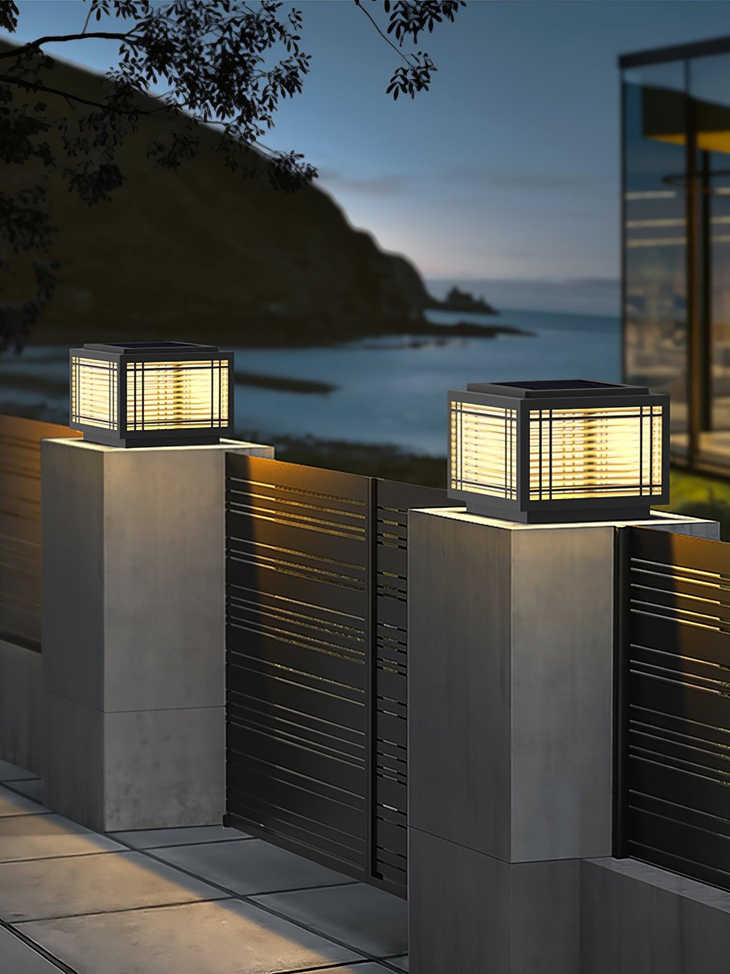 Outdoor Garden Post Lamp