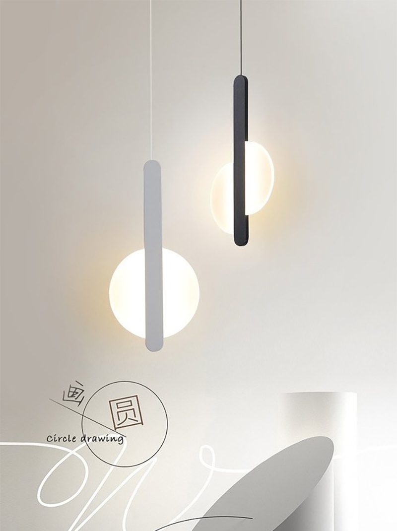 Bright Round Hanging Light