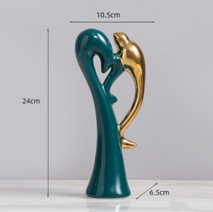 Elegant Ceramic Art Piece - Unique Handcrafted Decor