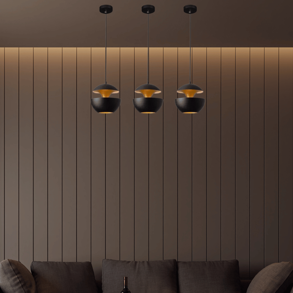 Elegant Gold Pendant Light for Modern Dining Rooms