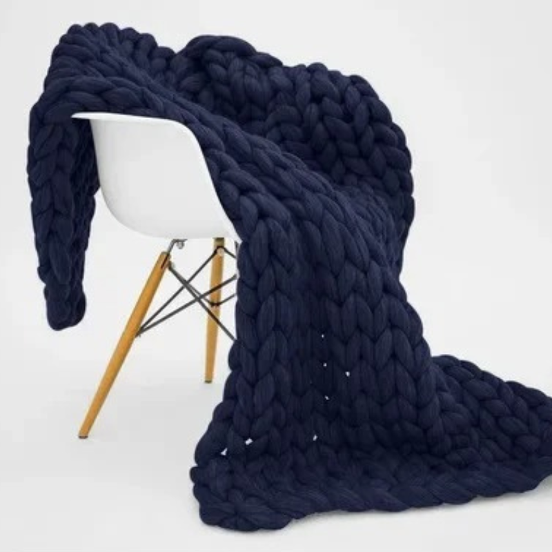 Soft Natural Cotton Weighted Blanket