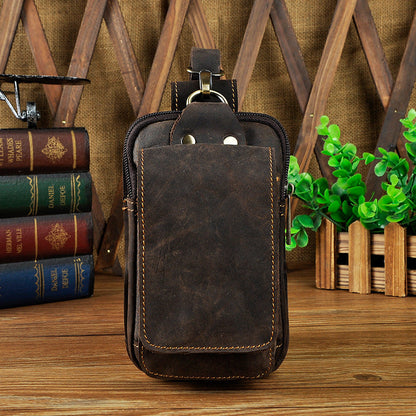 Stylish Leather Belt Bag for Men
