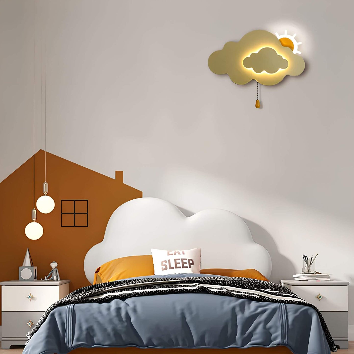 Fun Kids Bedroom Wall Light