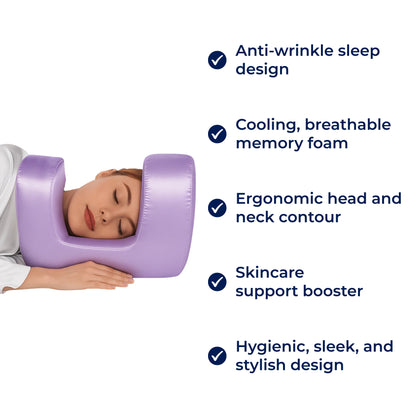 Cooling Memory Foam Pillow for Side Sleepers