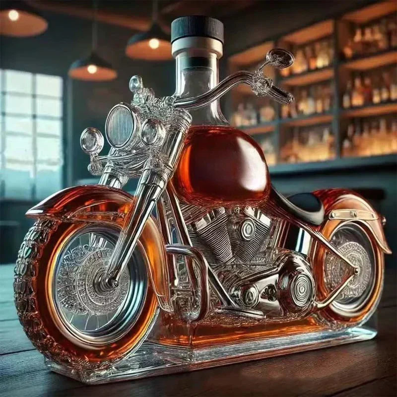 Rare Collectible Harley Davidson Whiskey Bottle - Cofik