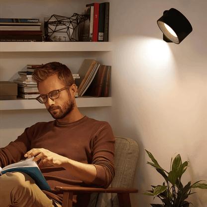 Flexible Cordless LED Wall Light – Adjustable Head
