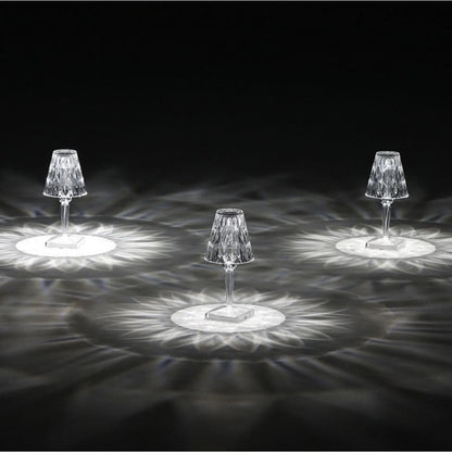 Luxurious Glass Table Light for Home