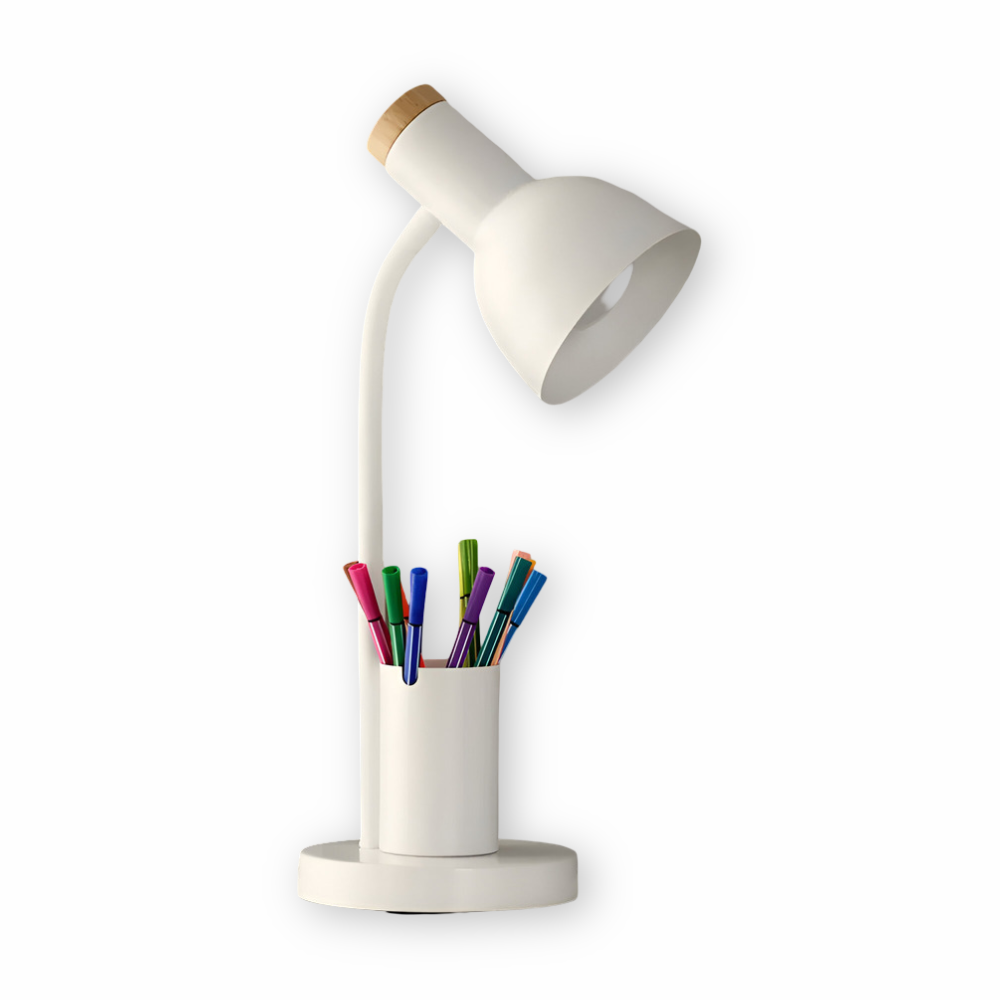 Stylish Desk Lamp with Storage - Cofik