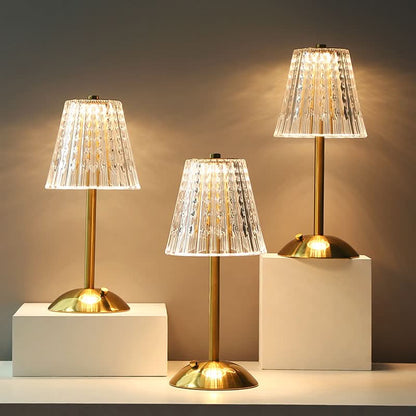Classic Glass Dimmable Desk Lamp