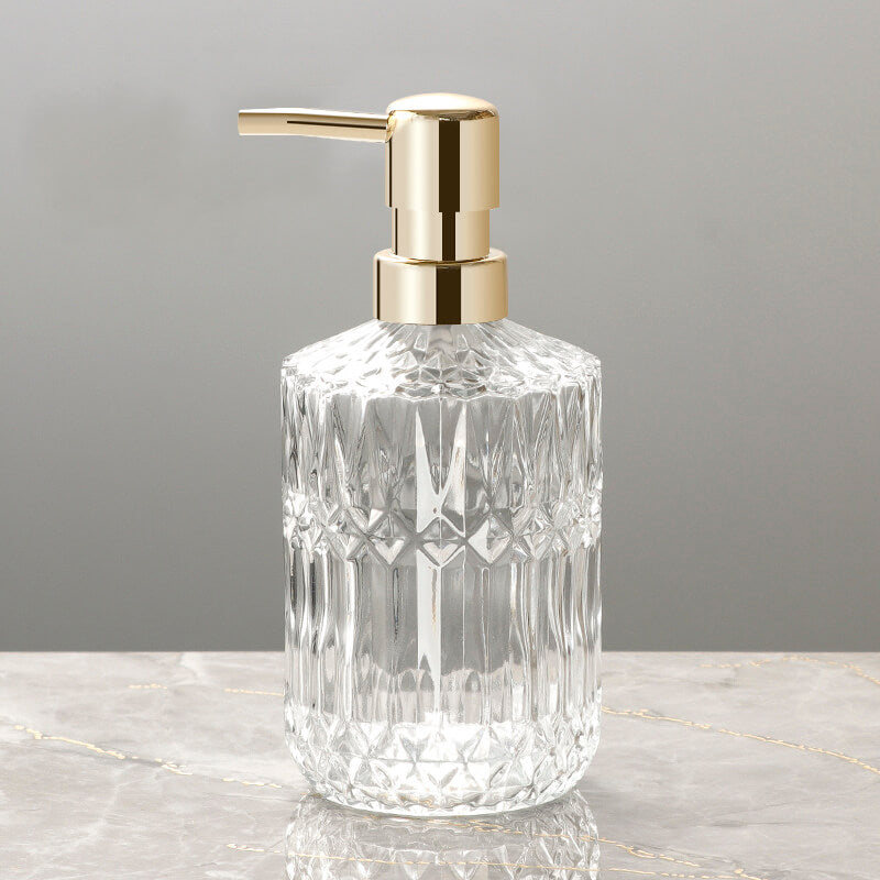 Luxury Glass Diamond Soap Dispenser - Cofik