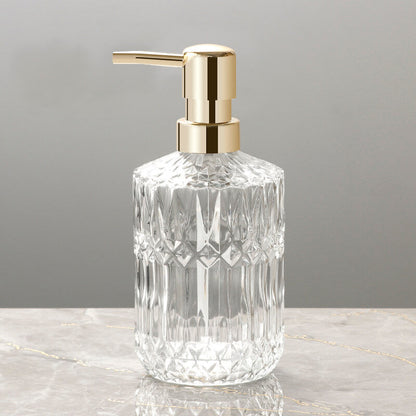 Luxury Glass Diamond Soap Dispenser - Cofik
