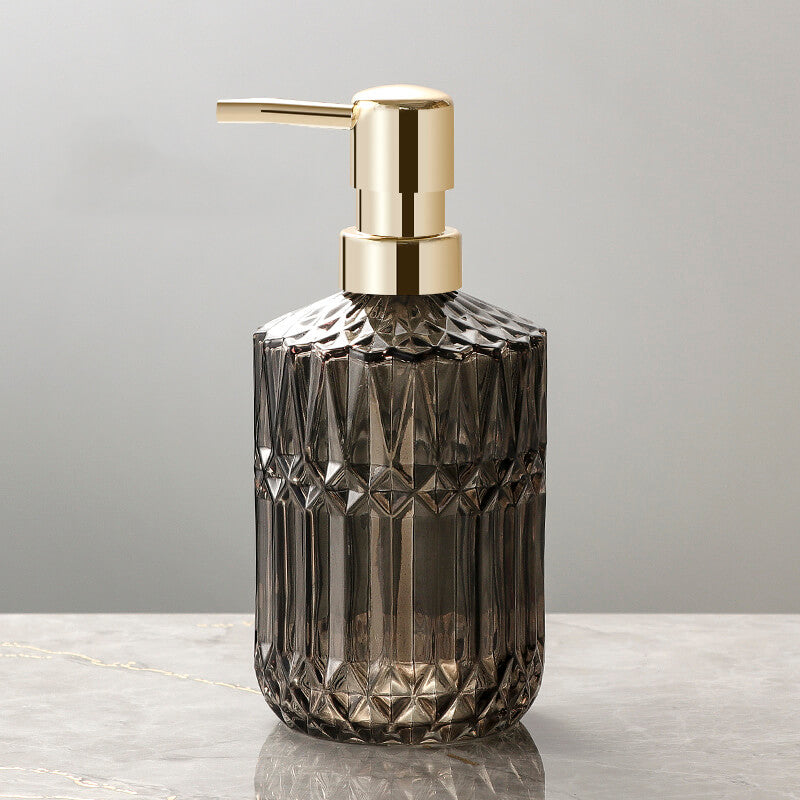 Luxury Glass Diamond Soap Dispenser