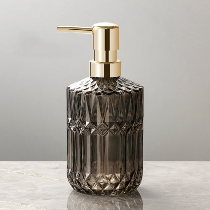 Luxury Glass Diamond Soap Dispenser