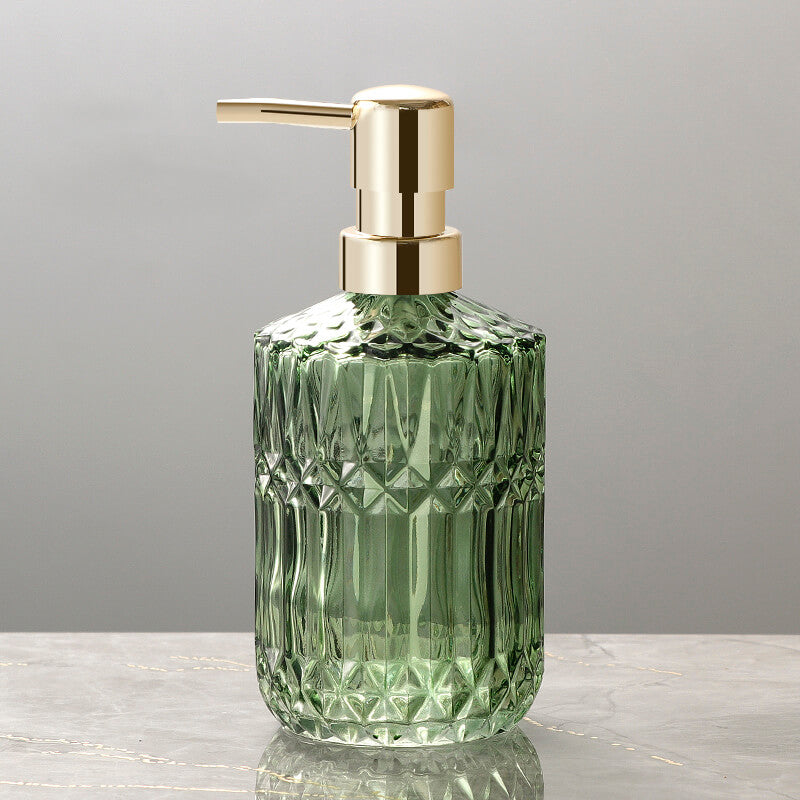 Luxury Glass Diamond Soap Dispenser
