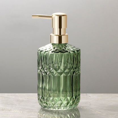 Luxury Glass Diamond Soap Dispenser