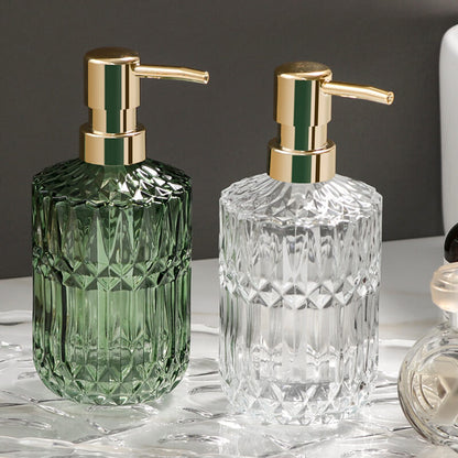 Luxury Glass Diamond Soap Dispenser