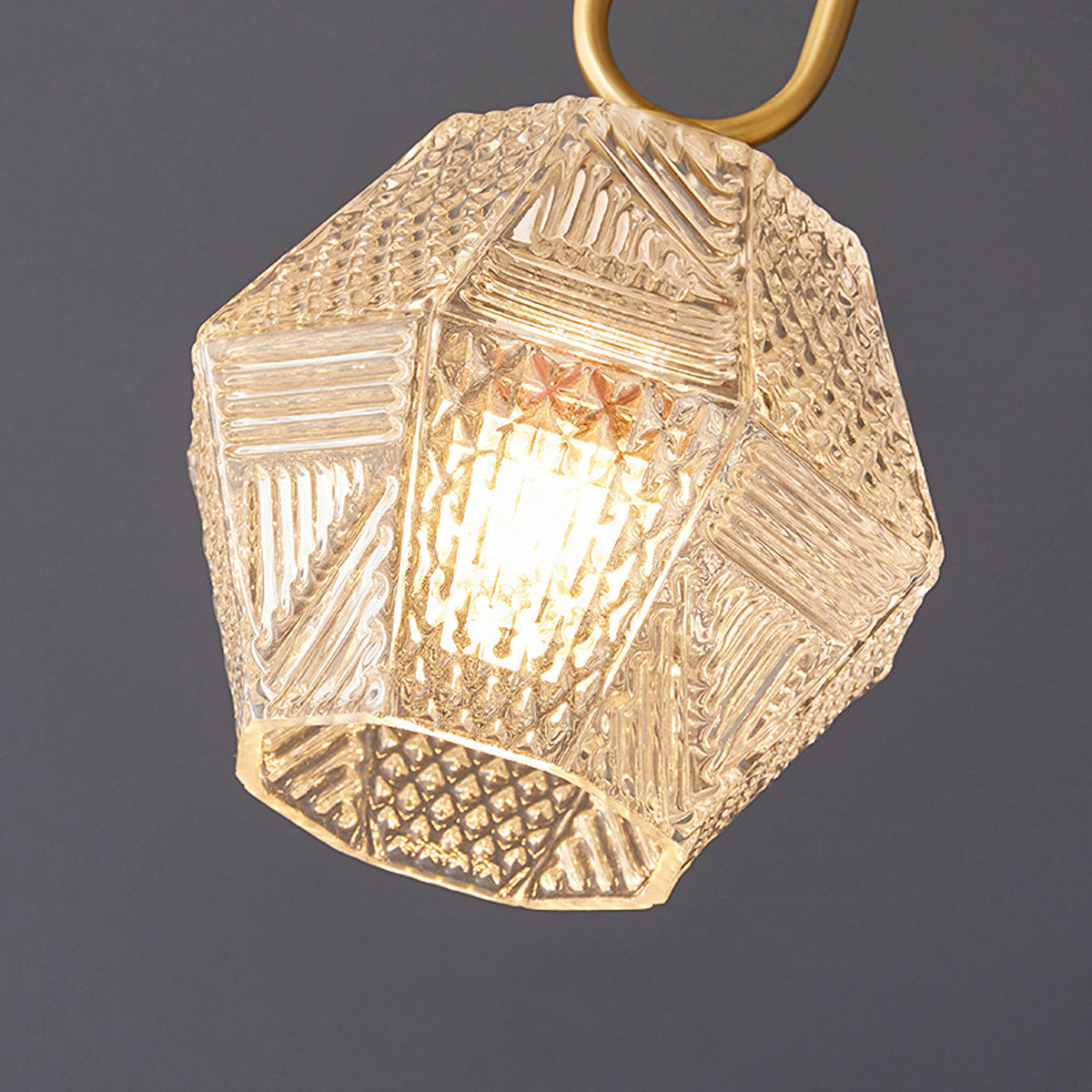 Elegant Brass Pendant Light Fixture